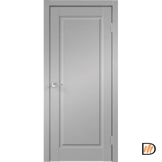 Дверное полотно Экошпон VILLA 4P 800х2000 цвет Серый Эмалит Левое/Правое VD810484