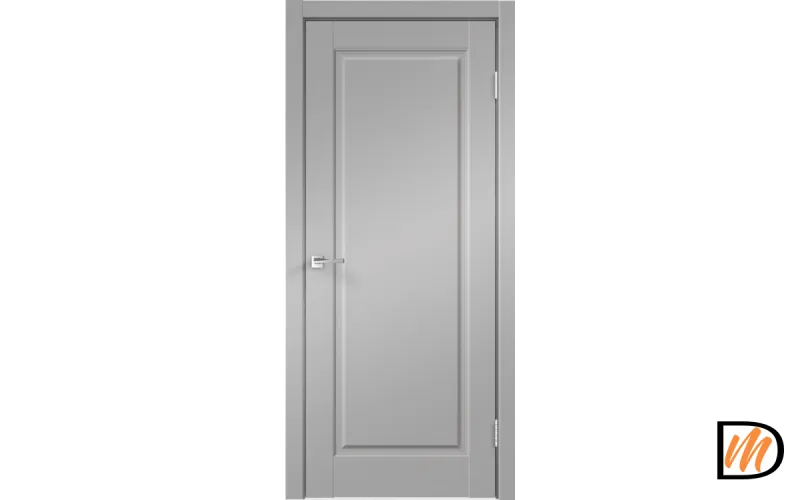 Дверное полотно Экошпон VILLA 4P 800х2000 цвет Серый Эмалит Левое/Правое VD810484