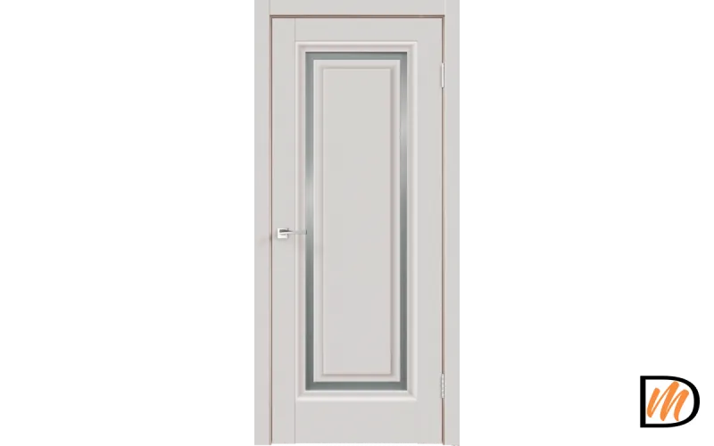 Дверное полотно Экошпон FLY 4 800х2000 цвет Серый Эмалит Левое/Правое VD811169