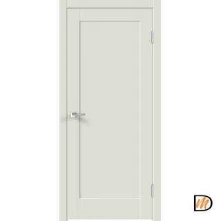 Дверное полотно Экошпон ALTO 14 глухое 900х2000 цвет Светло-серый Эмалит Левое/Правое VD811797