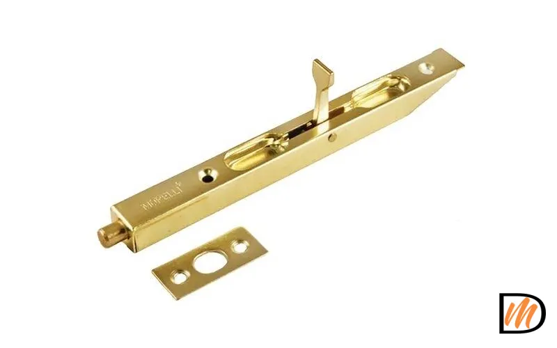 Шпингалет торцевой L160 золото  MSK-9008918