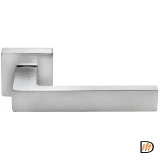Ручка дверная HORIZONT-SQ хром матовый  MSK-9012300