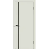 Дверное полотно Экошпон Galant M1 600х2000 цвет Светло-серый Эмалит Левое/Правое VD024031