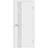 Дверное полотно Экошпон Galant Z2 700х2000 цвет Белый Эмалит стекло Лакобель белое Левое/Правое VD024223
