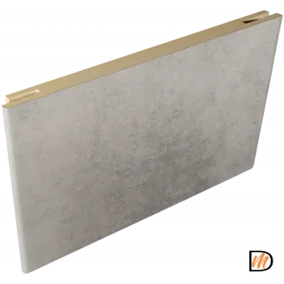 Добор телескопический Экошпон цвет Муар светло-серый 150х 8х2440  VD065482