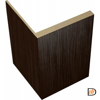 Наличник телескопический L 8мм Экошпон цвет Венге 70х70х2200  VD064442