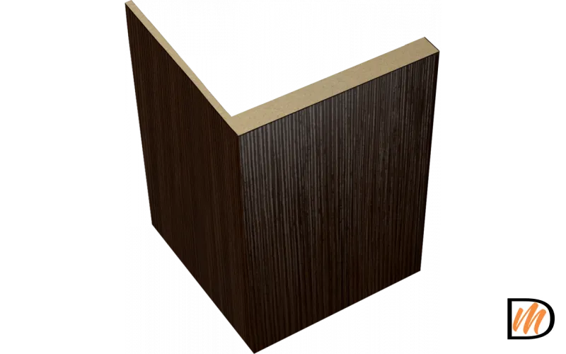 Наличник телескопический L 8мм Экошпон цвет Венге 70х70х2200  VD064442