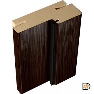 Стойка 70х26 Экошпон цвет Венге  VD065767