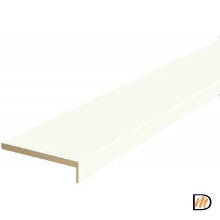 Наличник телескопический L 8мм Экошпон цвет Молочный Эмалит 70х25х2200  VD066253