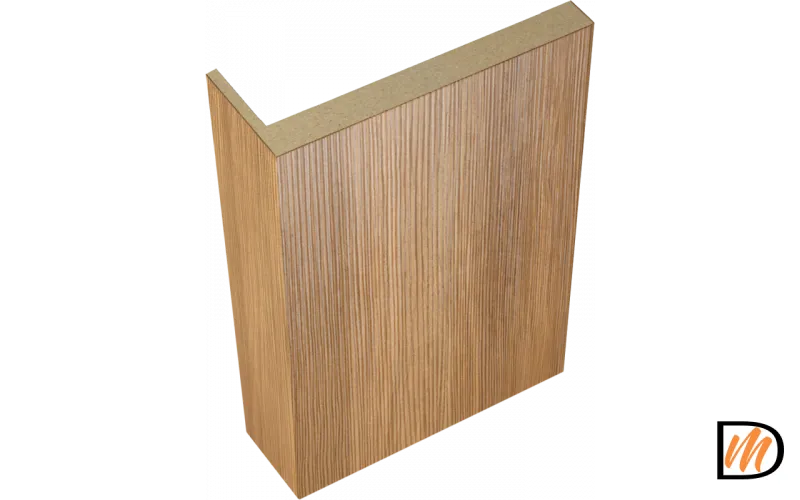 Наличник телескопический L 8мм Экошпон цвет Дуб золотой (арт. 14012) 70х25х2440  VD068937