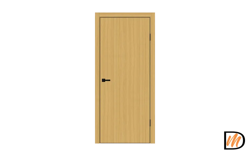Дверное полотно SOFTWOOD TECHNO BLACK 900х2000 цвет Орех американский соломенный Левое/Правое VD082579