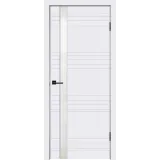 Дверное полотно Эмаль SCANDI N Z1 700х2000 цвет Белый стекло Лакобель белое Левое/Правое VD1000095