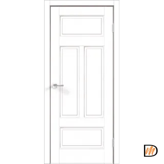 Дверное полотно Эмаль SCANDI 6 700х2000 цвет Белый Левое/Правое VD1001022