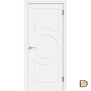Дверное полотно Эмаль VERONA 1 600х2000 цвет Белый Левое/Правое VD1002880