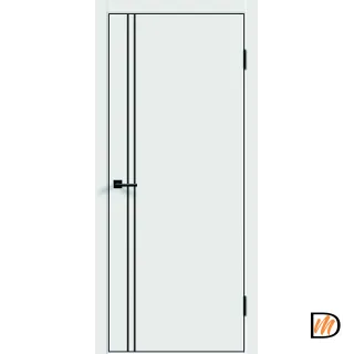 Дверное полотно Эмаль Flat M2 700х2000 цвет Белый Левое/Правое VD1003453