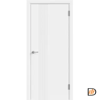 Дверное полотно Эмаль Scandi 3D 1 800х2000 цвет Белый Левое/Правое VD1004707