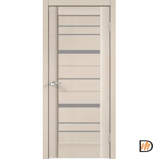 Дверное полотно SoftTouch SoftTouch PREMIER 22 700х2000 цвет Ясень капучино структурный стекло Мателюкс Левое/Правое VD1035331