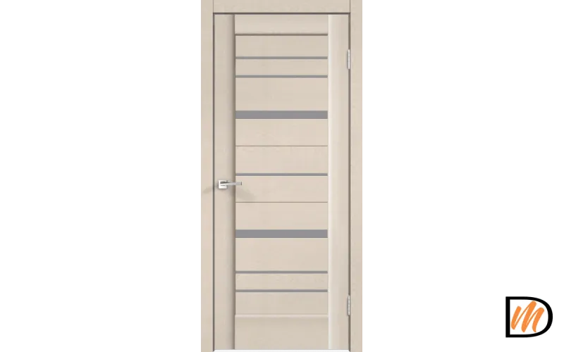 Дверное полотно SoftTouch SoftTouch PREMIER 22 900х2000 цвет Ясень капучино структурный стекло Мателюкс Левое/Правое VD1035332