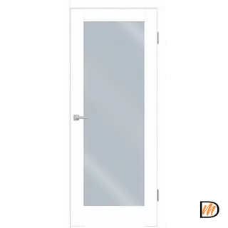 Дверное полотно SoftTouch ALTO 4Z 800х2000 цвет Ясень белый структурный филенка + зеркало Левое/Правое VD1035337