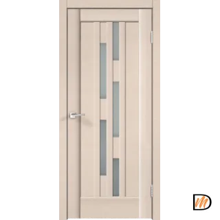 Дверное полотно SoftTouch SoftTouch PREMIER 8 600х2000 цвет Ясень капучино структурный стекло Мателюкс Левое/Правое VD1035536