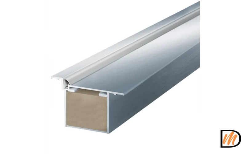 коробка INVISIBLE под покраску алюм. 2 стойки (2053мм, запил под 45°) и перекладина 1050мм Правое VD1081031