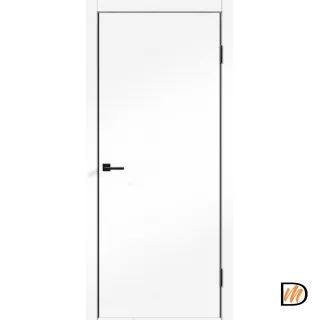 Дверное полотно SoftTouch TECHNO BLACK 900х2000 цвет Ясень белый структурный Левое/Правое VD1100295