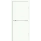 Дверное полотно EMALUX Galant H1 600х2000 цвет Белый Опал Левое/Правое VD1300041