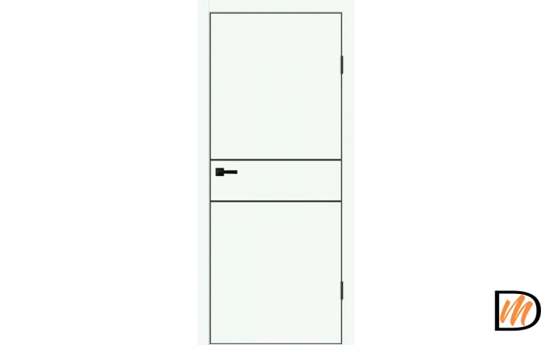 Дверное полотно EMALUX Galant H2 800х2000 цвет Эльбрус Левое/Правое VD1300142