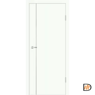 Дверное полотно EMALUX Galant M1 700х2000 цвет Белый Опал Левое/Правое VD1300147