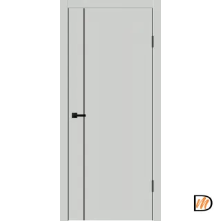 Дверное полотно EMALUX TECHNO BLACK MV1 700х2000 цвет Доломит Левое/Правое VD1300346