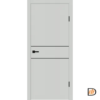 Дверное полотно EMALUX Galant H2 800х2000 цвет Доломит Левое/Правое VD1301076