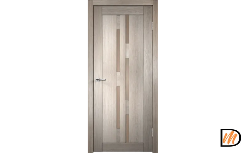 Дверное полотно 3D FLEX UNICA 7 700х2000 цвет Капучино стекло Бронза Левое/Правое VD500344