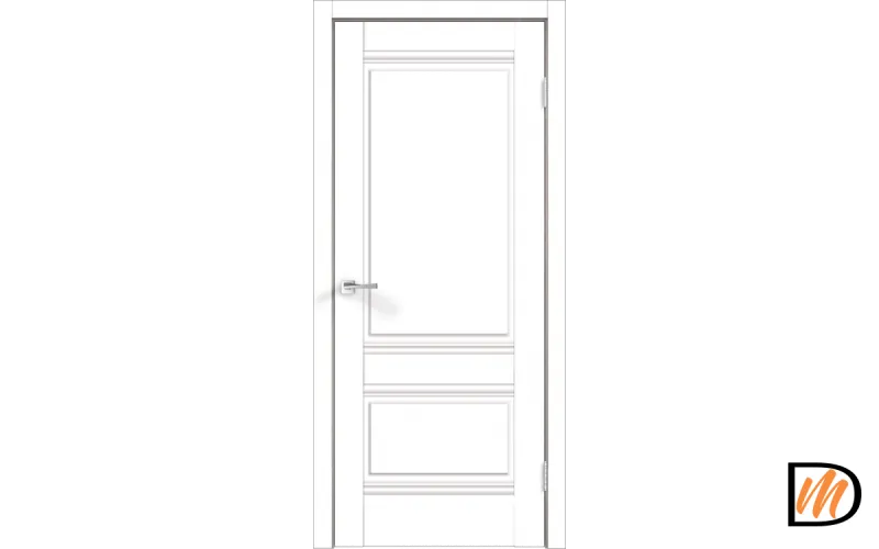 Дверное полотно Экошпон ALTO 2P 800х2000 цвет Белый Эмалит Левое/Правое VD810007