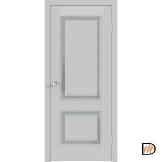 Дверное полотно Экошпон FLY 62 800х2000 цвет Серый Эмалит Левое/Правое VD811234