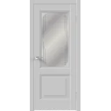 Дверное полотно Экошпон ALTO 15 2V 600х2000 цвет Серый Эмалит стекло Грани Мателюкс Левое/Правое VD812491