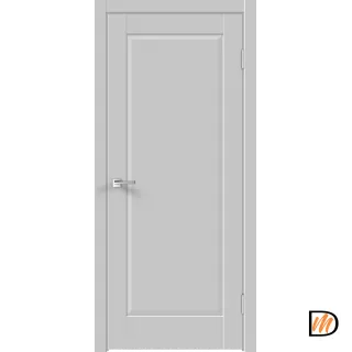 Дверное полотно Экошпон ALTO 14 глухое 600х2000 цвет Серый Эмалит Левое/Правое VD812882