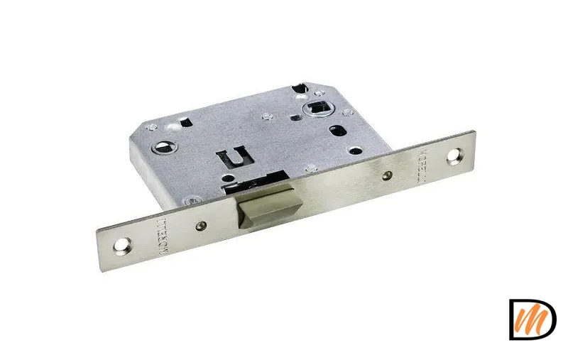 Защелка бесшумная сантехническая 2070P никель матовый  MSK-9010528