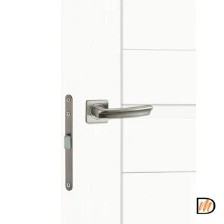 Дверное полотно Экошпон DUPLEX глухое 600х2000 цвет Дуб снежный Левое/Правое VD019838