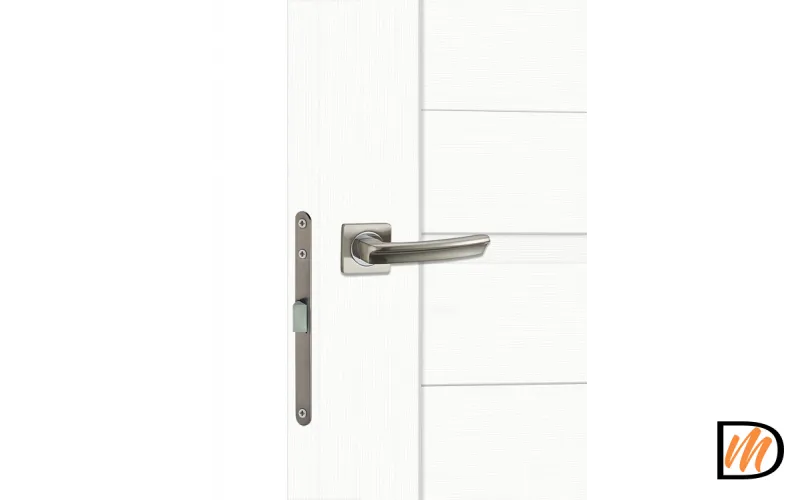 Дверное полотно Экошпон DUPLEX глухое 600х2000 цвет Дуб снежный Левое/Правое VD019838