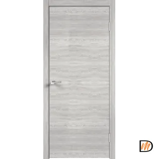 Дверное полотно Экошпон SMART Z 600х2000 цвет Дуб дымчатый горизонт Левое/Правое VD023082