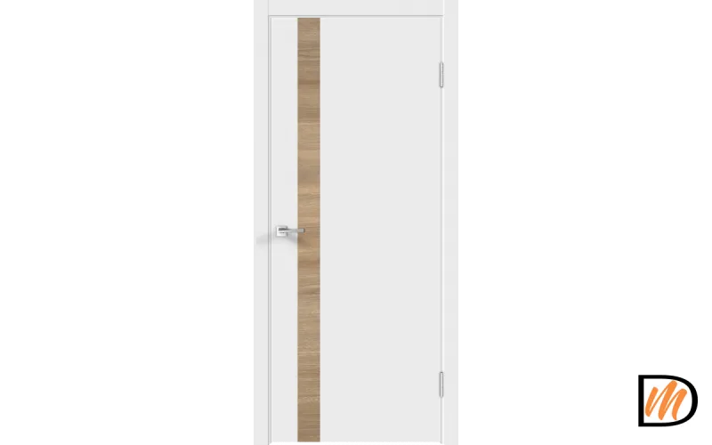 Дверное полотно Экошпон Galant DUO 4 700х2000 цвет Белый Эмалит Левое/Правое VD023937