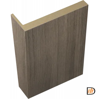 Наличник телескопический L 8мм Экошпон цвет Дуб серый 70х25х2200  VD064335