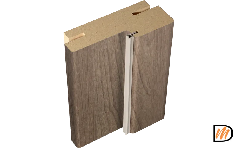 Стойка 80х38 Экошпон цвет Ильм Европейский  VD064595