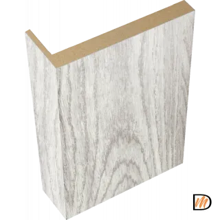 Наличник телескопический L 8мм Экошпон цвет Дуб Европейский Серый 70х25х2200  VD065445