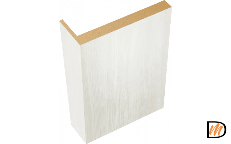 Наличник телескопический L 8мм Экошпон цвет Дуб молочный 70х25х2200  VD065489