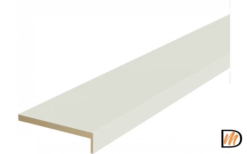 Наличник телескопический L 8мм Экошпон цвет Светло-серый Эмалит 70х25х2440  VD066259