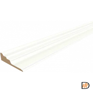 Наличник Ledo Экошпон цвет Молочный Эмалит 85х22х2200  VD066841