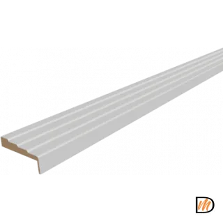 Наличник фигурный Экошпон цвет Светло-серый Эмалит 80х35х2440  VD066855