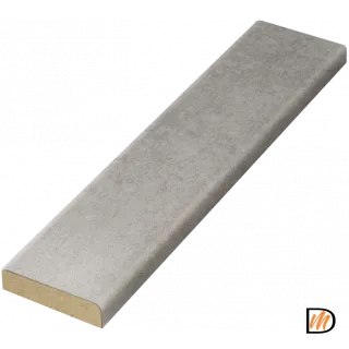 Нащельник Экошпон цвет Муар светло-серый 30х 8х2400  VD067230