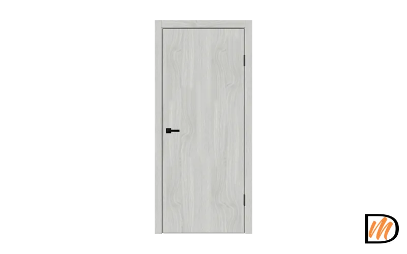 Дверное полотно SOFTWOOD TECHNO BLACK 900х2000 цвет Орех американский светлый Левое/Правое VD082583